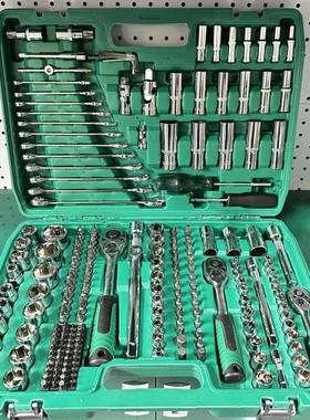 150套72齿汽修套装汽维修套组套筒车扳手组合维修工OCB件具