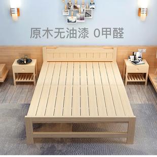 折叠成人单人家用双经人休午午睡床济床型出租LUC房实