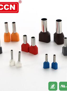 E0W双线/管形缘端USS子EW系列100只包冷压接线绝缘端绝子钳