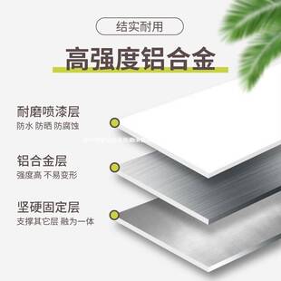 家用碗柜橱柜柜子简易老式收纳厨房铝合金储物柜不锈钢置物柜农村