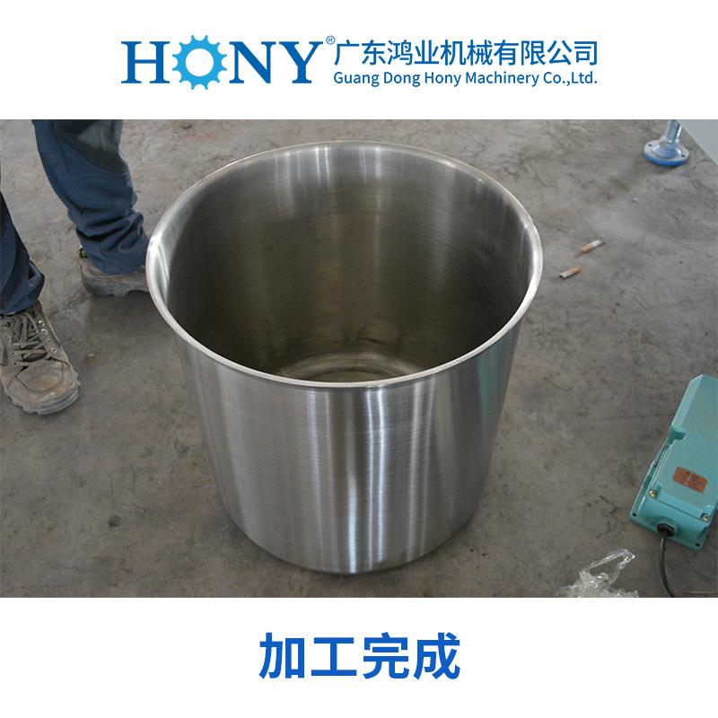 砂线机备HPSL-64D-2A垃圾桶DAV汤桶产品光面抛光设广东鸿业