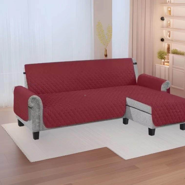 跨境贵妃沙发垫一L型季躺椅四用YY-GF001磨毛通宠物沙发巾沙体发