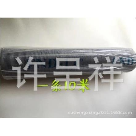 尼龙布风管内风径22气5mm61管长度10米烟排抽风管通管灰色伸缩软