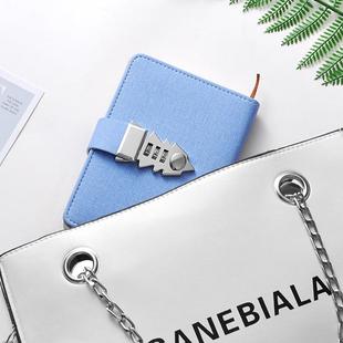 Z迷身你手账本带日锁932口袋本旅行日便密码本小学生携小本子随记