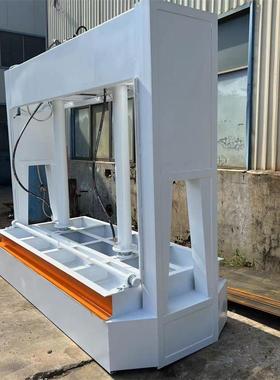 铝蜂窝板防火0门叉AX-66756车槽进工出板压机冷5吨全自动木压板机