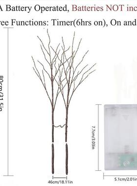 ChiristmaHalloweenTreesBranchDesn642LEDLight10g0LED