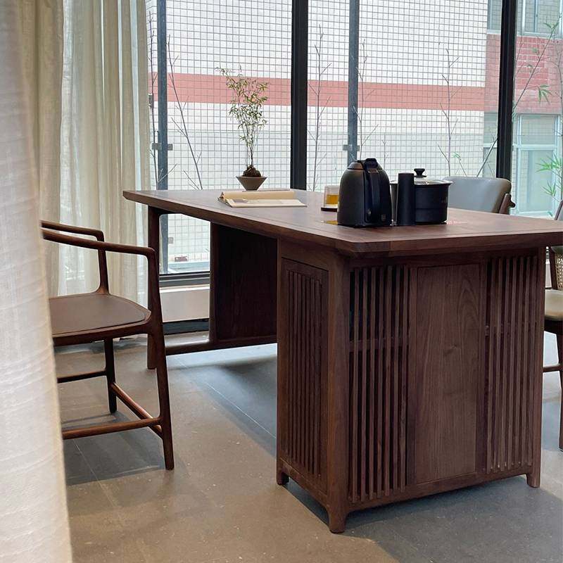 0J新中式北美黑胡桃木阳台小茶桌椅功夫泡茶台禅意茶室简约实木家,玩具/童车/益智/积木/模型,垂直悬浮玩具,淘宝优惠券,粉丝福利购,淘宝优惠卷