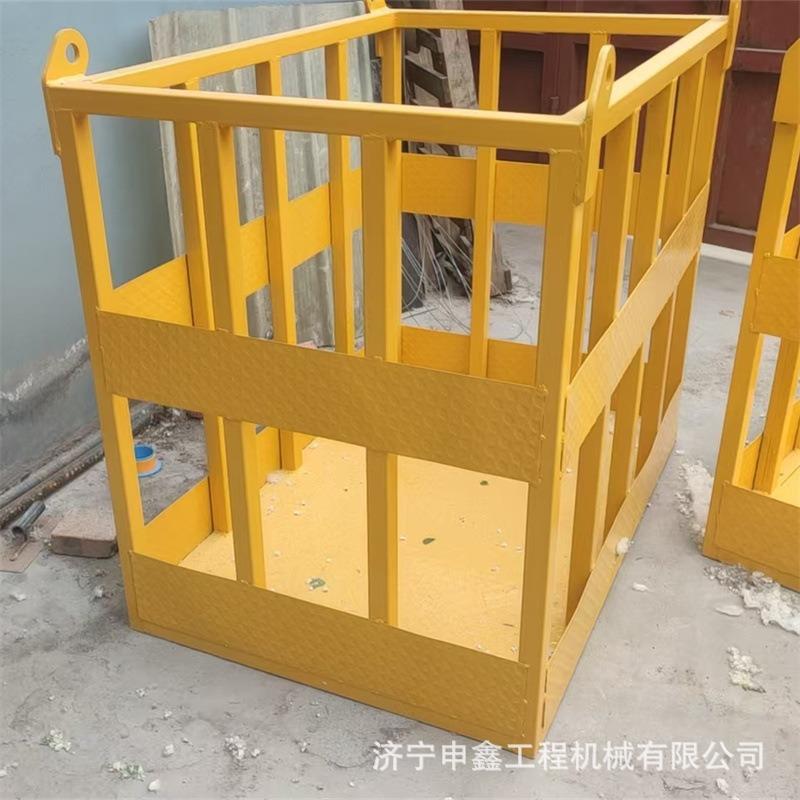 车吊篮桥吊架框吊地高空作业吊机吊筐施工吊物868筐工加厚吊笼吊