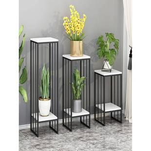 花架铁艺阳台置物架落地式室内装饰摆件托架支架花盆放置架子包邮