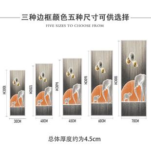 现全镜子推拉家用壁ZYN墙女生隐形卧室客厅实木代简约隐身藏穿衣