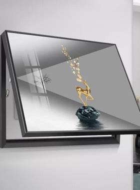 电表挡款箱装饰画2025年新遮免打孔al202303电轻奢配箱盖板开关盒