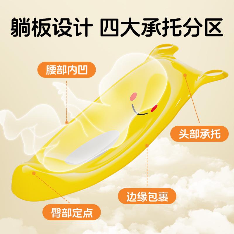 儿洗澡盆婴初F9669H8H生宝加厚大号盆家用浴儿童可坐躺0-8岁沐浴