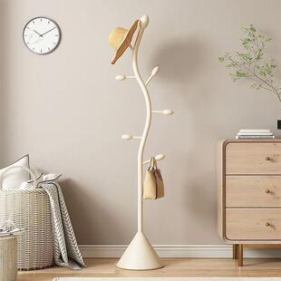 衣帽架落奢用地卧室家轻挂衣架挂包架立式术铁艺置物架创见详情意