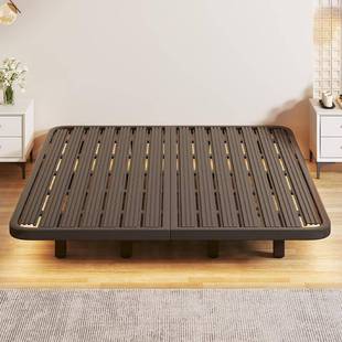 悬浮床钢架房现架简约铁代艺无床头排骨架铁床出租家用1.8m无品牌