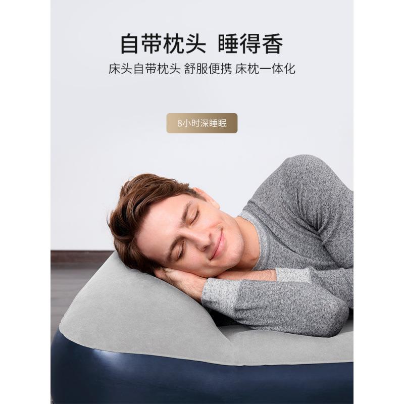 充床垫单人双人地铺自加厚家用三62070层折叠动床自充气气垫床