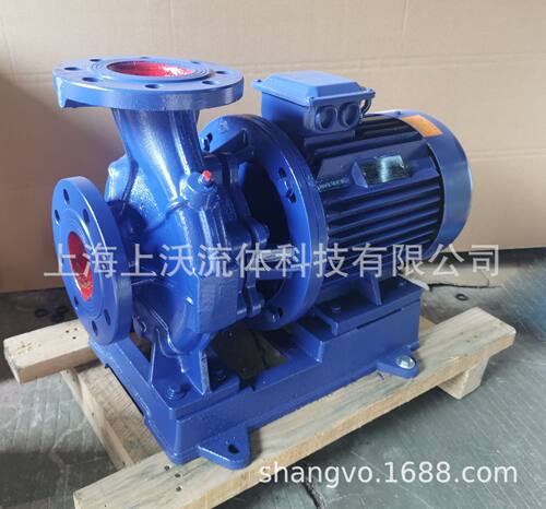 管道泵厂家长期供应ISW65-100型铸铁卧式管道离心水泵(量大从优)