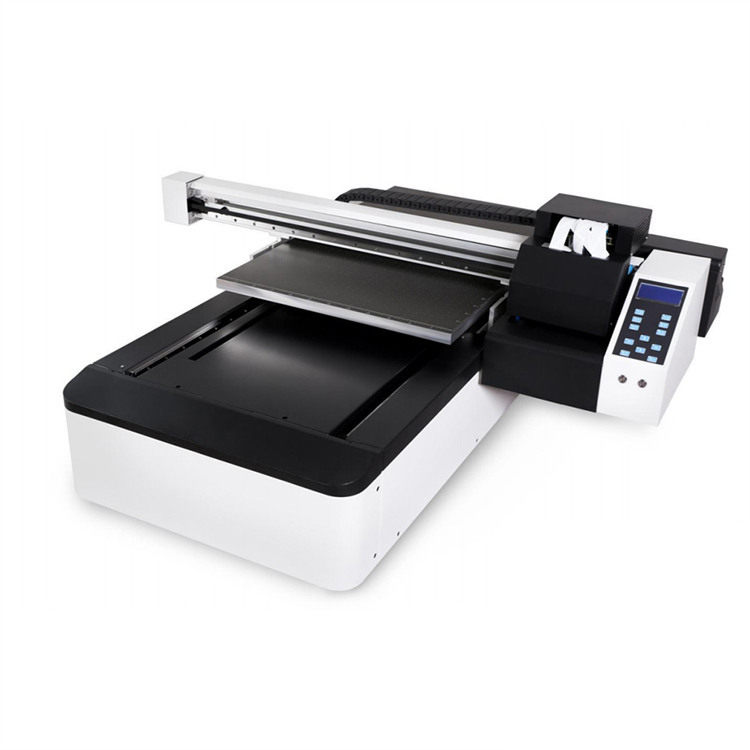 PVC亚克力板玻璃酒盒水晶标贴平板打印机6090 UV Flatbed printer
