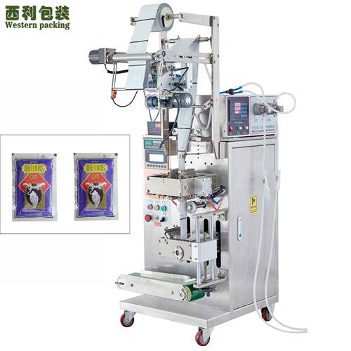液体灌装机双头果冻果汁条装袋自动定量包装机液体设备封口机