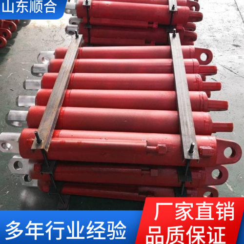 顺合直供采煤机液压支架液压立柱千斤顶双伸缩立柱63型支护油缸