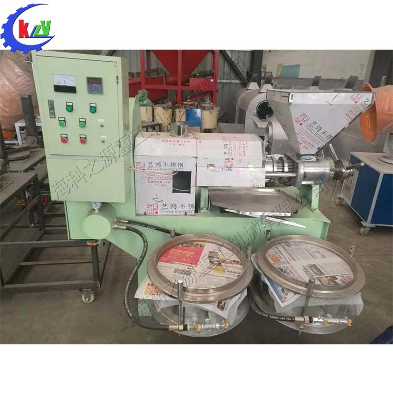 自动化螺旋榨油机 小型油厂螺旋式压榨机 玉米花生油压榨工具