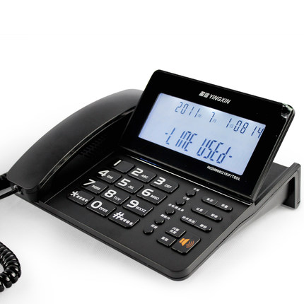 盈信218有线商务电话机固话家用办公商用固定办公室座机坐机话机