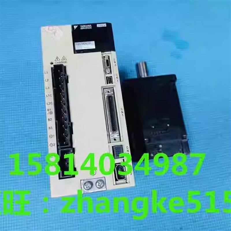 安川伺服电机SGDV-5R5A01A00200+SGMAV-08ADA61可配套可单买 议价