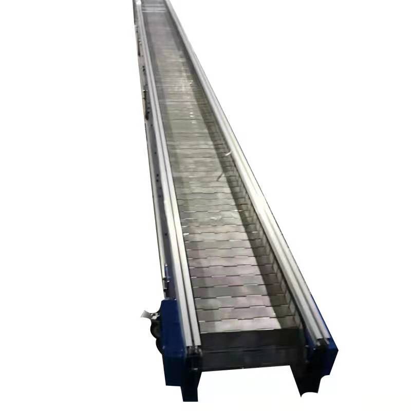 链板输送机不锈钢链板提升机流水线碳钢链板排屑机输送链板传送带