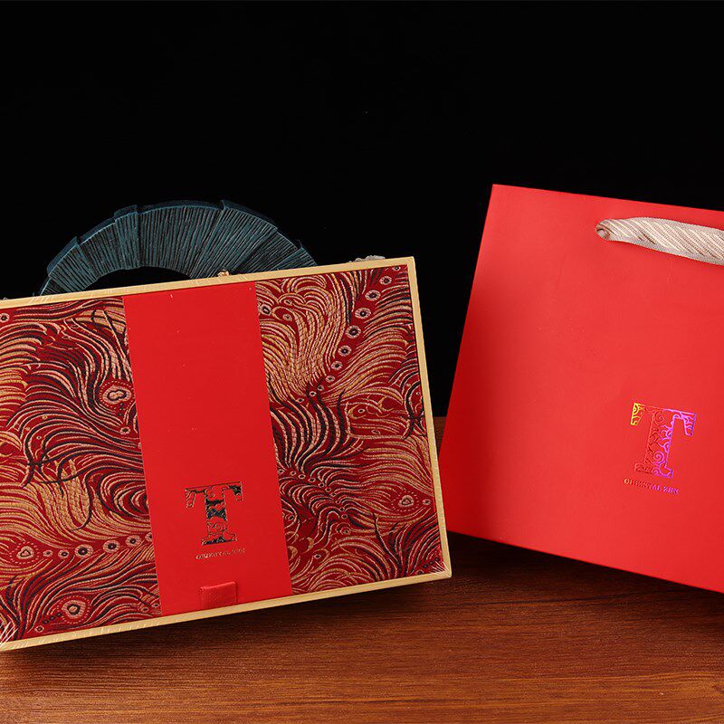 新高档黑茶白茶普洱茶通用茶砖盒250克1000g茶砖空礼盒砖茶空盒子