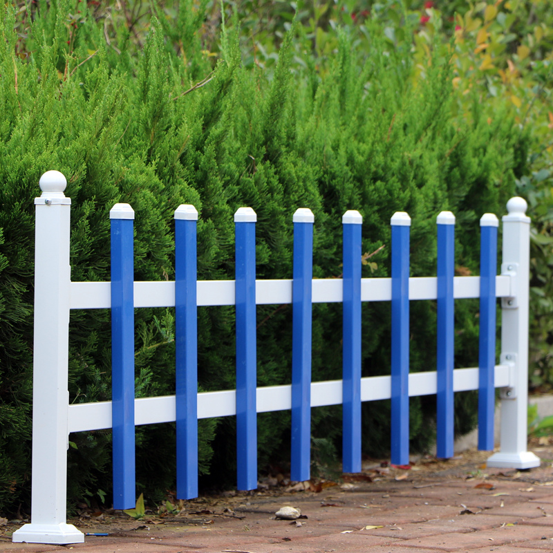 市政防护栏锌钢护栏铁艺草坪花园围栏庭院别墅围墙花坛栅栏