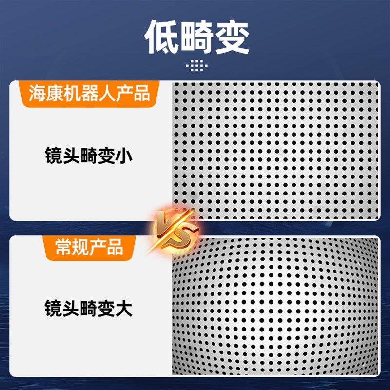 海康机器人F工业镜头1000万超清低畸变-mm视觉镜头C口1/1.8