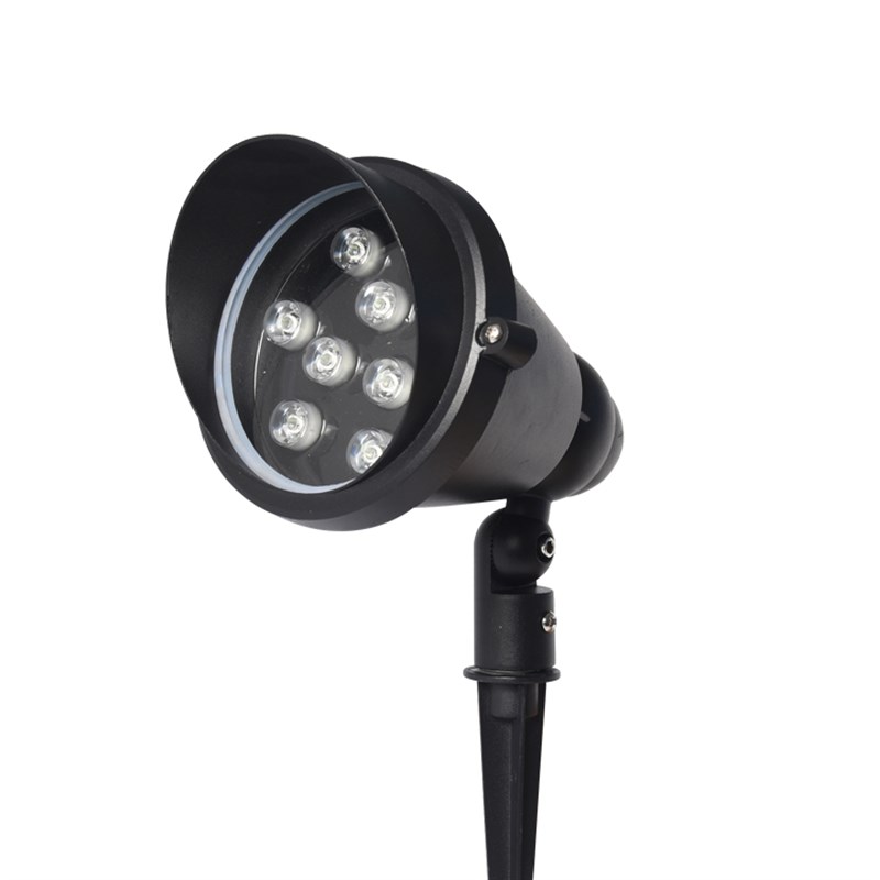 led防水地插灯3WW草坪灯9WW照树插泥灯花园探照灯15W18W投光灯