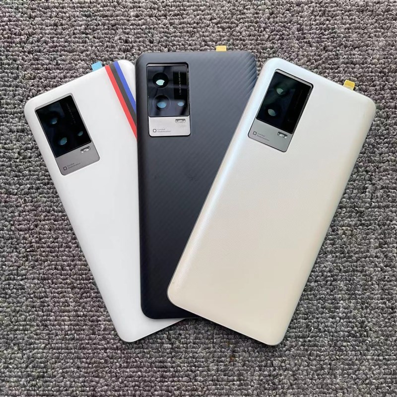 适用于iQOO8玻璃后盖爱酷8电池盖塑料后屏 iqoo8后盖定制后壳