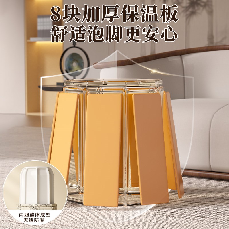 泡脚袋深桶过小腿家用便携式可折叠过膝足浴养生保温泡脚桶洗脚盆