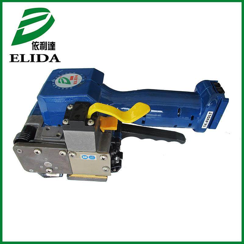 青州包装盒PP带手持捆扎机依利达充电式捆包机江门手提式打包机