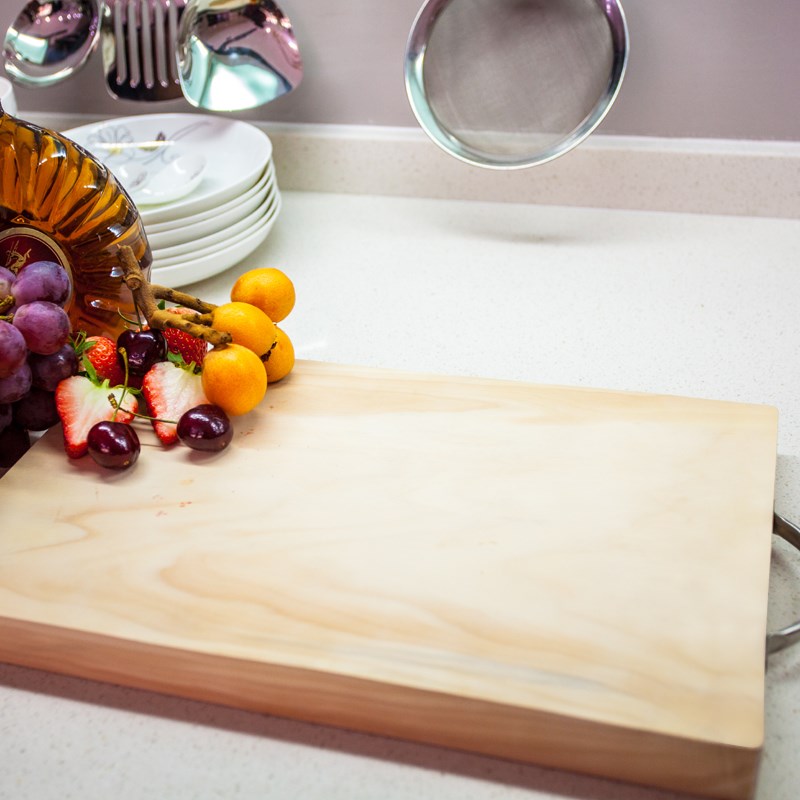 银杏菜板实木整木加厚长方形砧板刀板案板防霉防裂白果树切菜板