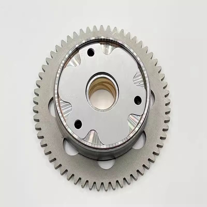 适用韵彩QS100T/丽彩QS1T-2电启动超越离合器 起动珠盘 启动盘