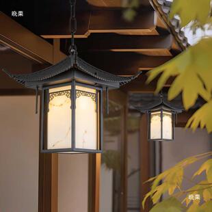户屋外吊灯新中式82仿古复檐古室外走廊灯笼院过道宫灯凉亭庭防水