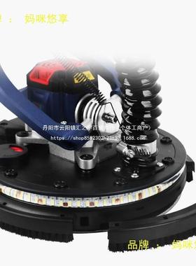 无刷墙面打磨砂SNV纸无机腻子尘磨机电动磨抛光墙工具万用机长杆