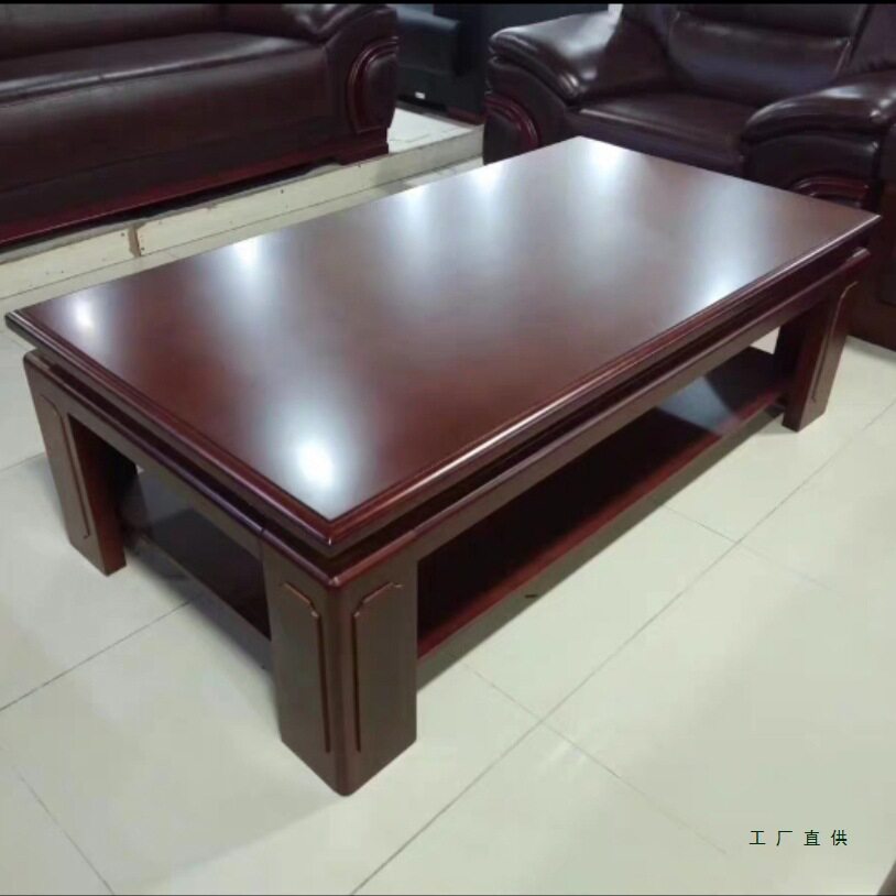 现代实木长茶几餐桌两用小户型
