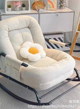 懒人沙摇发摇椅家用卧K566阳台休闲懒人椅单叠人室摇椅成人午休折