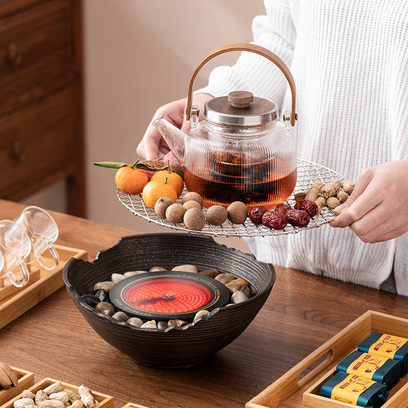 家用围炉煮茶电陶炉套装