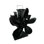 XF449壁炉风扇金刚5扇叶2025年新款 热动力风扇Stove fan厂家跨境