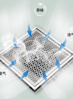 新吊顶凉霸厨INJ房铝扣板嵌入式吹卫生间摆款页冷扇凉风霸琴键风