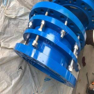 PN25双法兰限位伸缩器 钢制伸缩器  套管式伸缩器标准