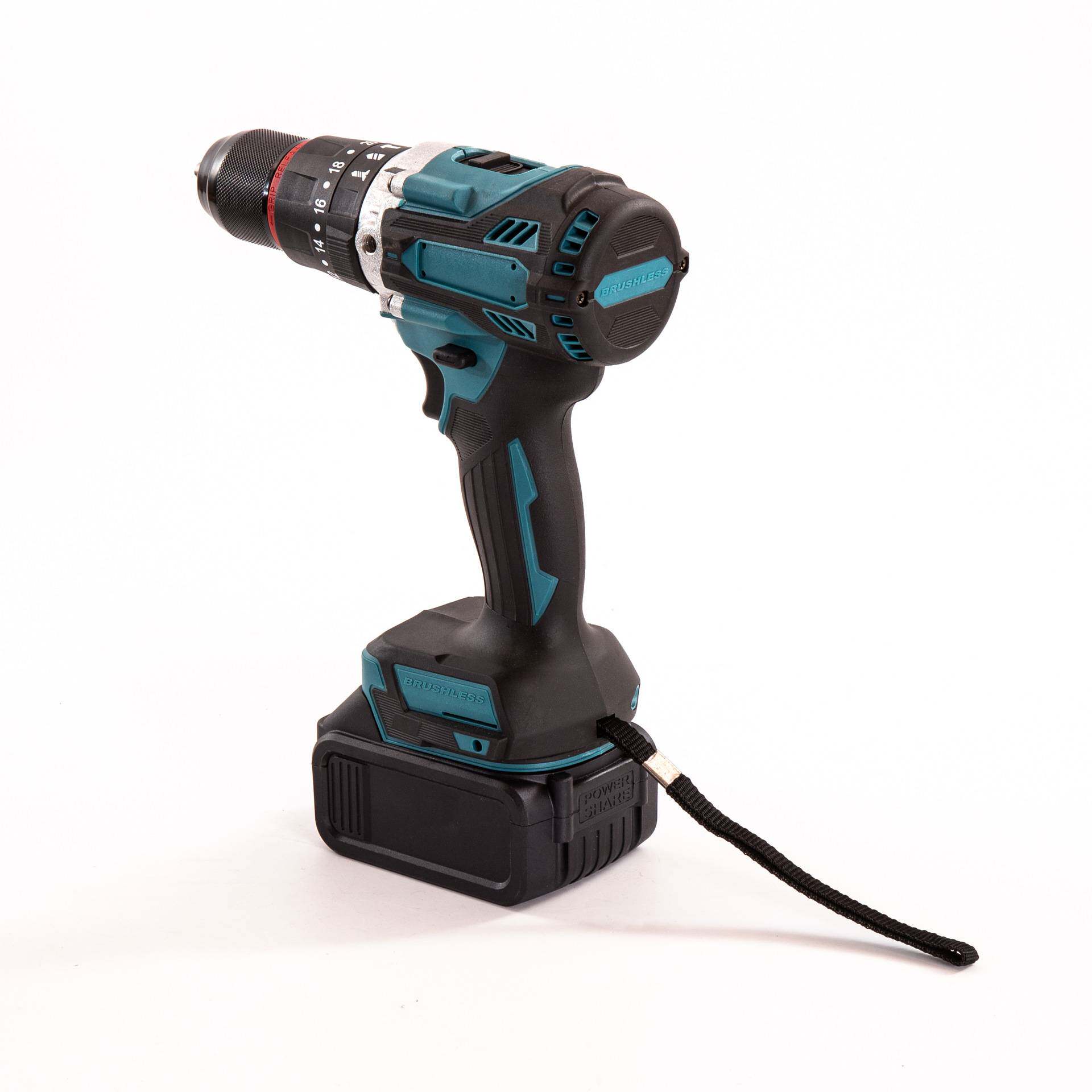 工业级大功率无刷锂电钻手持无线充电式手电钻多功能冲击电钻