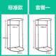 服装 店商场门帘布试衣间简易移动换衣间临时可拆卸展示架子更衣室