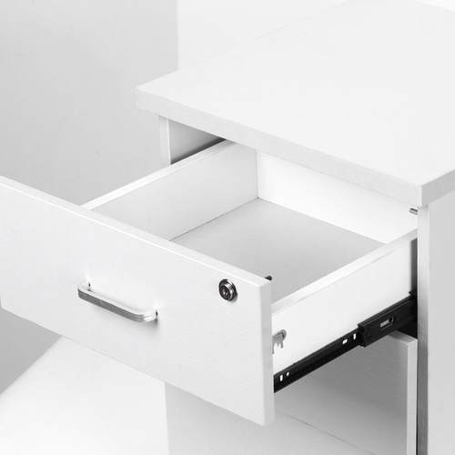 三层文件柜木质办公式室储屉物柜SH-034柜抽a4带锁资料档案矮柜床