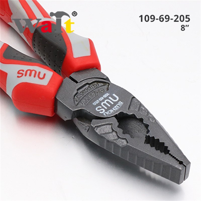 原装NWS钢丝钳尖嘴钳斜口钳寸7寸8寸多功能特种钢品质