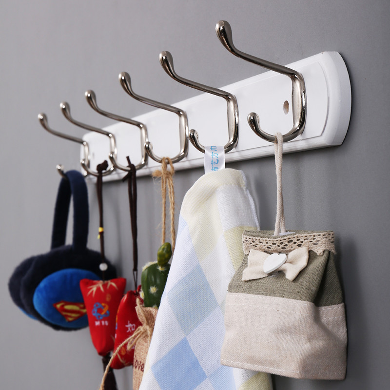 钉子挂钩卧室墙上挂衣架壁挂卧室门上挂衣钩墙面玄关入户门免打孔