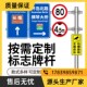 交通标志牌立杆镀锌钢管立柱道路设施限高架龙门架指示牌F型厂家